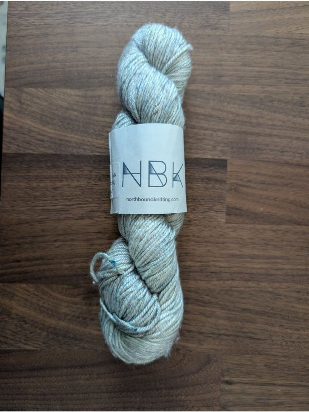 NBK Northbound Knitting Merino Silk DK Hank in Agave